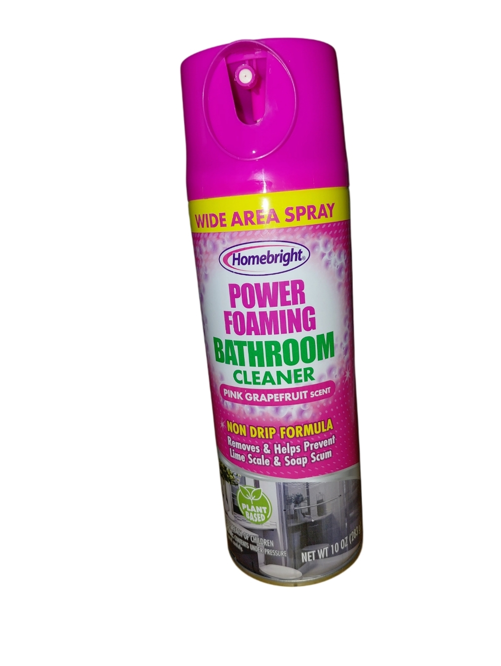 Pink Power Foaming Bathroom Cleaner - Pink Grapefruit